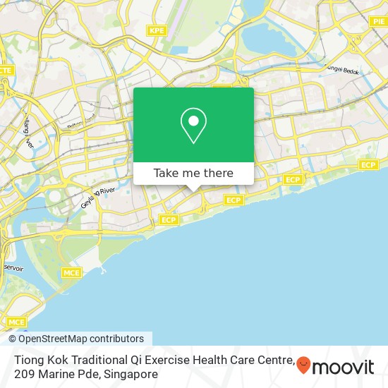 Tiong Kok Traditional Qi Exercise Health Care Centre, 209 Marine Pde map