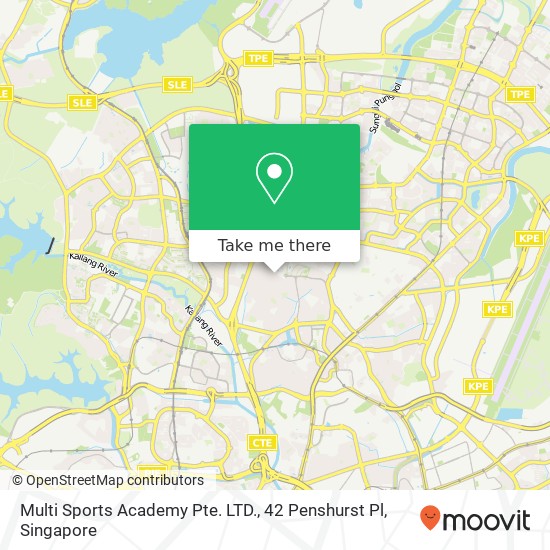 Multi Sports Academy Pte. LTD., 42 Penshurst Pl map