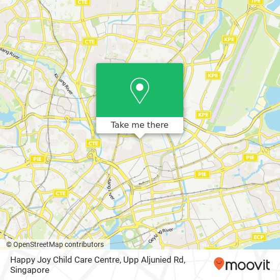 Happy Joy Child Care Centre, Upp Aljunied Rd map