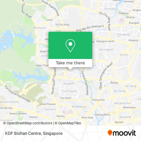 KDF Bishan Centre地图