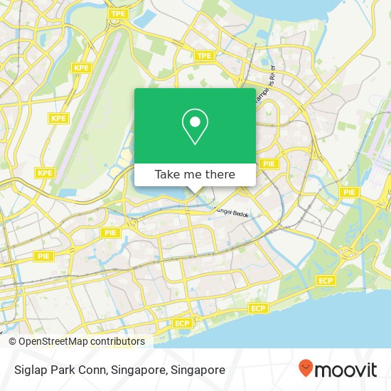 Siglap Park Conn, Singapore map