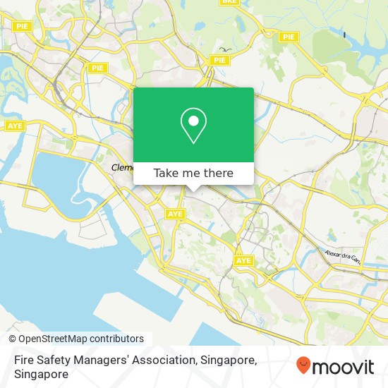 Fire Safety Managers' Association, Singapore地图