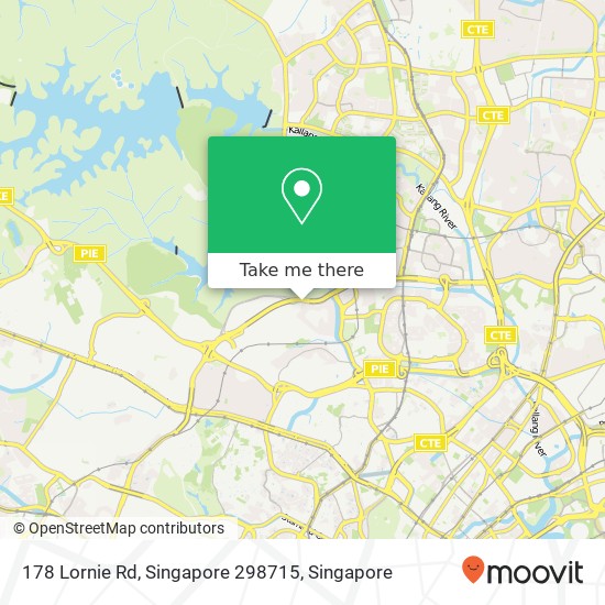 178 Lornie Rd, Singapore 298715地图
