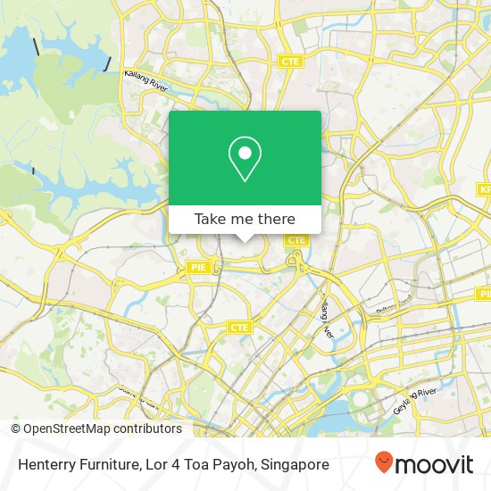 Henterry Furniture, Lor 4 Toa Payoh map