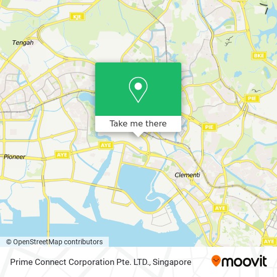 Prime Connect Corporation Pte. LTD. map