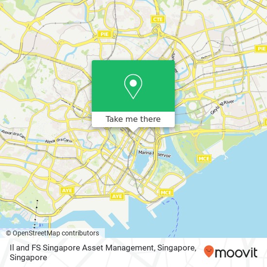 Il and FS Singapore Asset Management, Singapore map