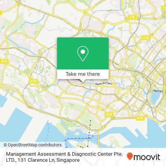 Management Assessment & Diagnostic Center Pte. LTD., 131 Clarence Ln地图