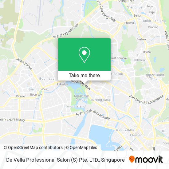 De Vella Professional Salon (S) Pte. LTD. map