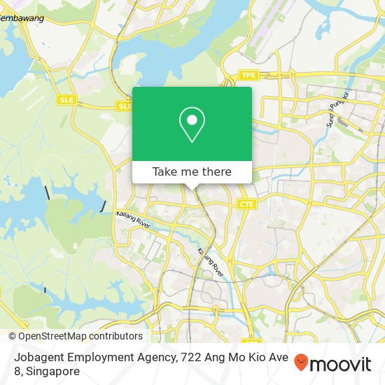 Jobagent Employment Agency, 722 Ang Mo Kio Ave 8 map