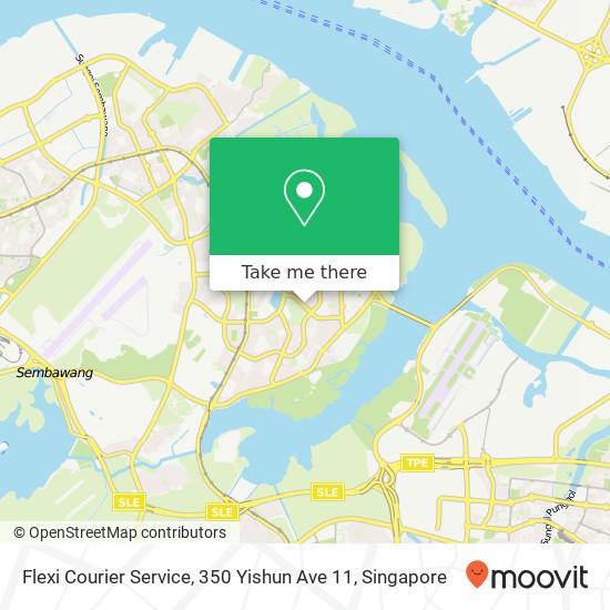 Flexi Courier Service, 350 Yishun Ave 11地图