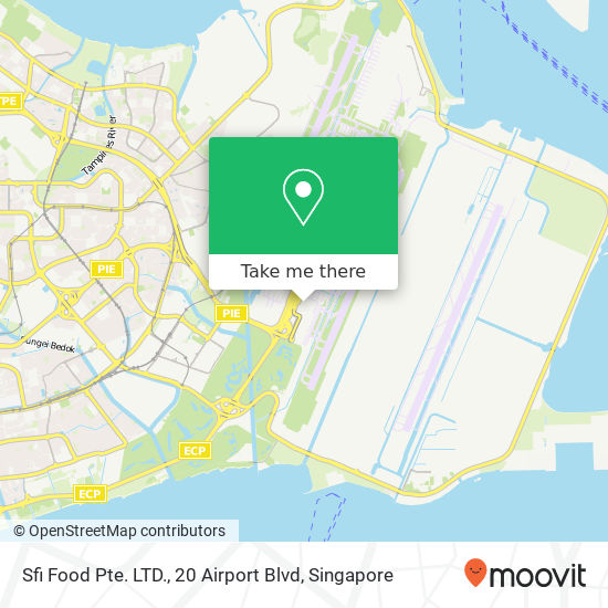 Sfi Food Pte. LTD., 20 Airport Blvd地图