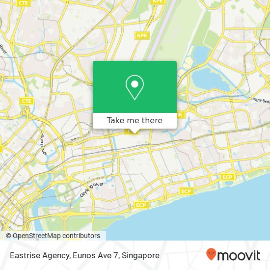 Eastrise Agency, Eunos Ave 7地图