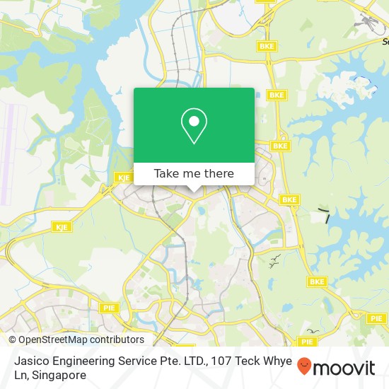 Jasico Engineering Service Pte. LTD., 107 Teck Whye Ln map