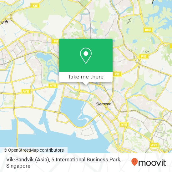 Vik-Sandvik (Asia), 5 International Business Park map