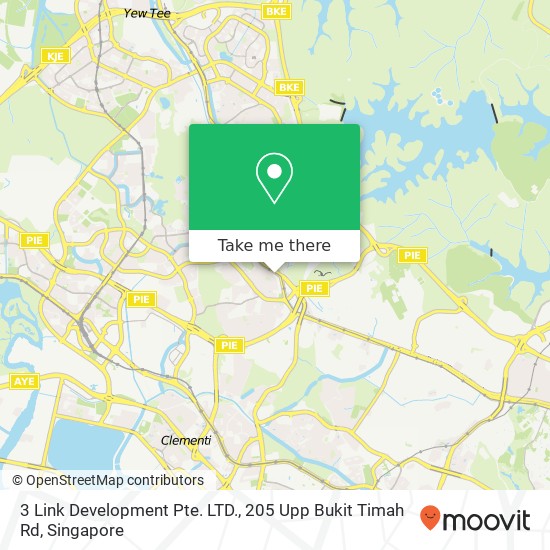 3 Link Development Pte. LTD., 205 Upp Bukit Timah Rd地图