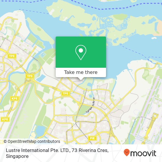 Lustre International Pte. LTD., 73 Riverina Cres地图
