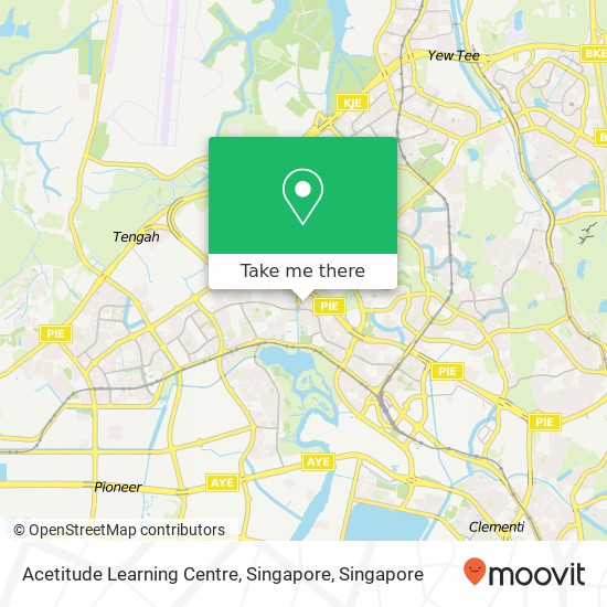 Acetitude Learning Centre, Singapore map
