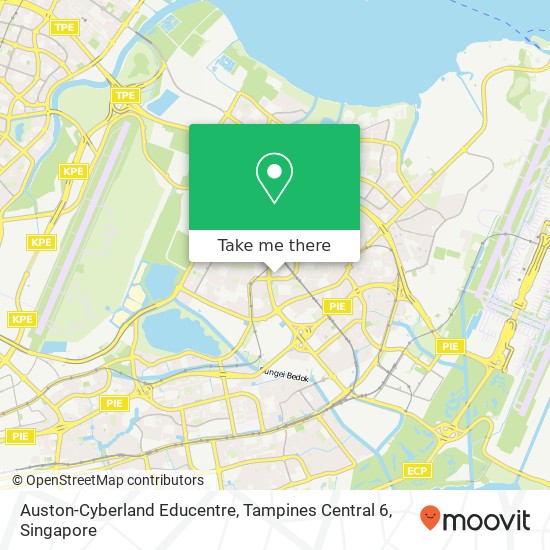 Auston-Cyberland Educentre, Tampines Central 6地图