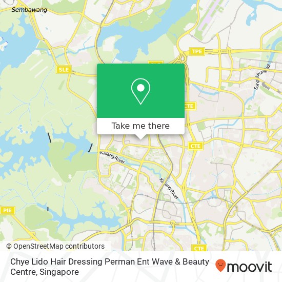 Chye Lido Hair Dressing Perman Ent Wave & Beauty Centre map