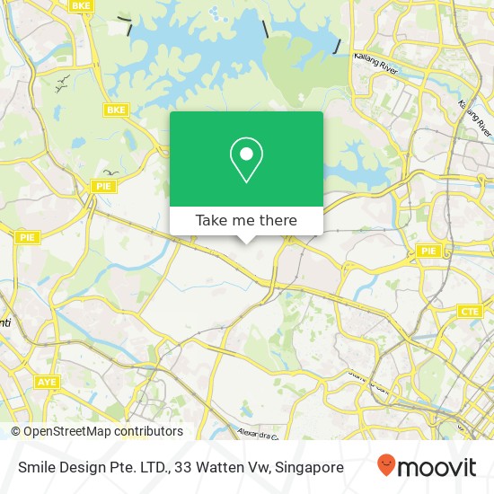 Smile Design Pte. LTD., 33 Watten Vw map
