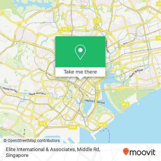 Elite International & Associates, Middle Rd map