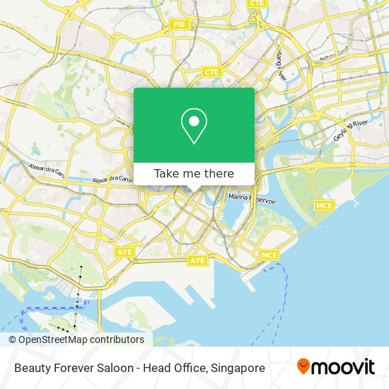 Beauty Forever Saloon - Head Office map