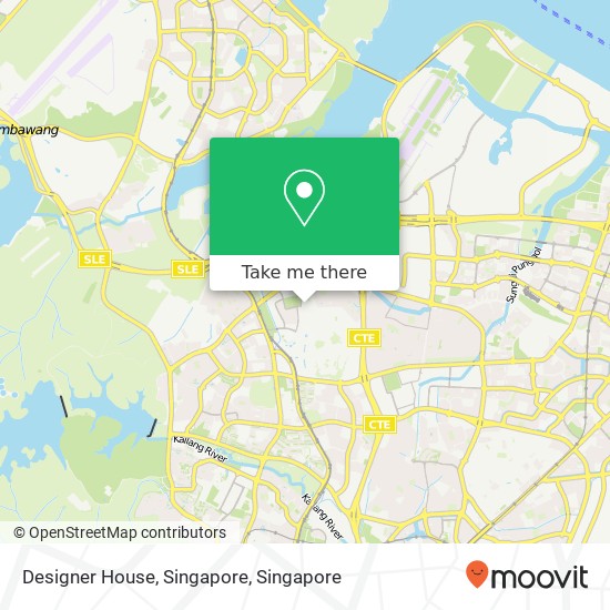 Designer House, Singapore map