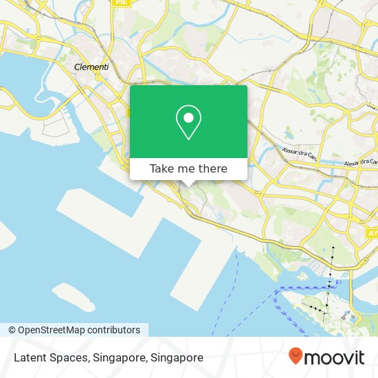 Latent Spaces, Singapore map
