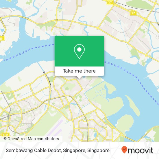 Sembawang Cable Depot, Singapore map