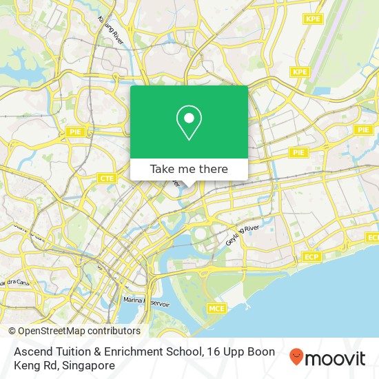 Ascend Tuition & Enrichment School, 16 Upp Boon Keng Rd map