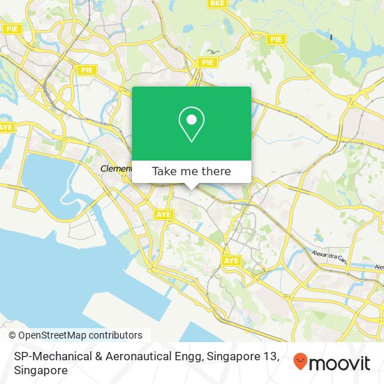 SP-Mechanical & Aeronautical Engg, Singapore 13地图