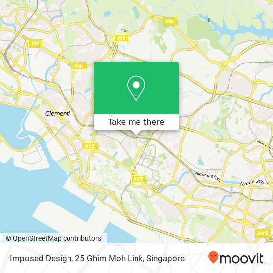 Imposed Design, 25 Ghim Moh Link地图