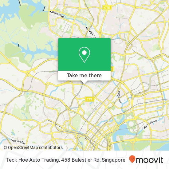 Teck Hoe Auto Trading, 458 Balestier Rd地图