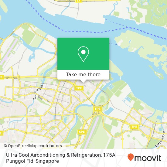 Ultra-Cool Airconditioning & Refrigeration, 175A Punggol Fld map