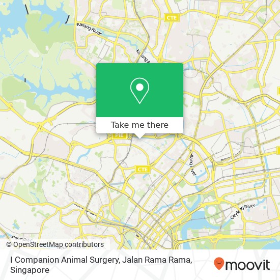 I Companion Animal Surgery, Jalan Rama Rama地图