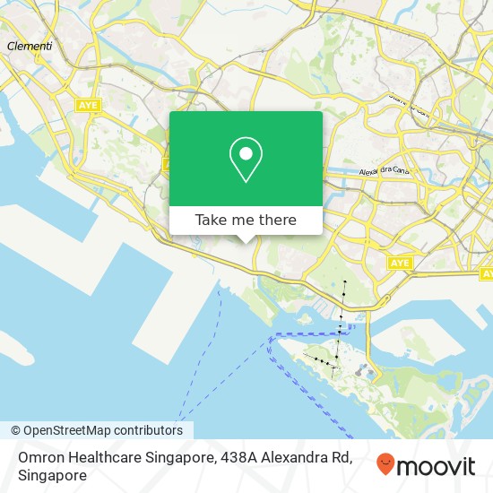 Omron Healthcare Singapore, 438A Alexandra Rd map