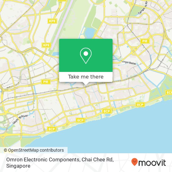 Omron Electronic Components, Chai Chee Rd地图