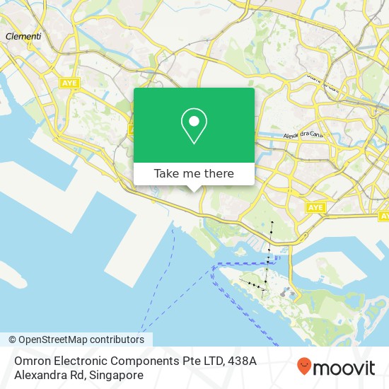 Omron Electronic Components Pte LTD, 438A Alexandra Rd map