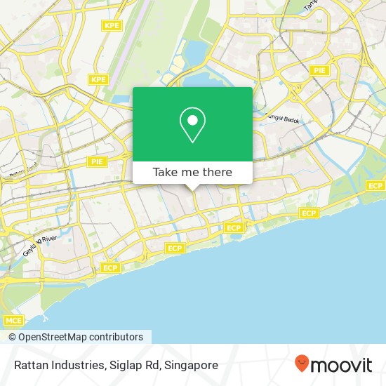 Rattan Industries, Siglap Rd map