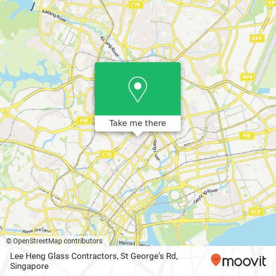 Lee Heng Glass Contractors, St George's Rd map