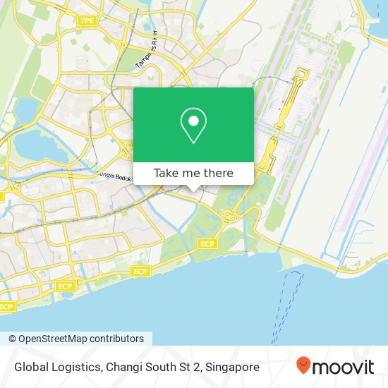 Global Logistics, Changi South St 2 map