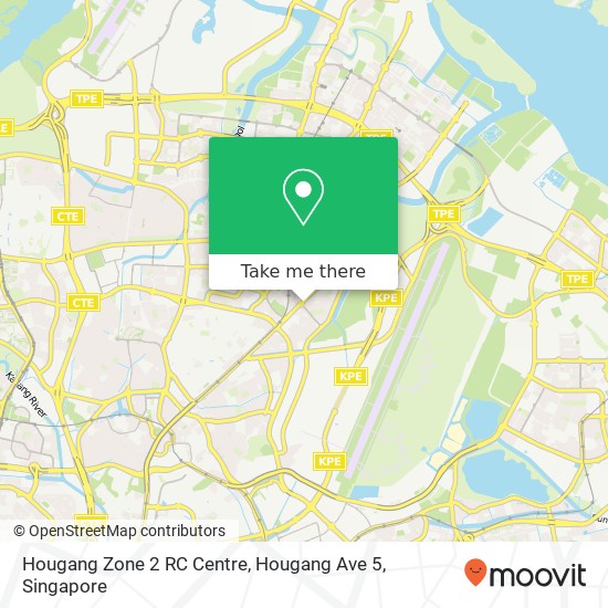 Hougang Zone 2 RC Centre, Hougang Ave 5地图