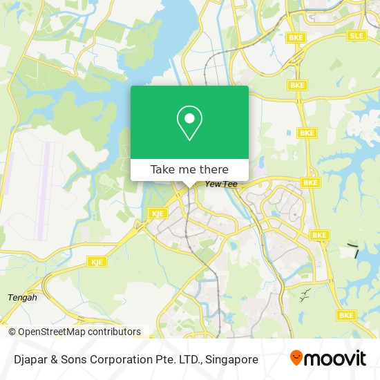 Djapar & Sons Corporation Pte. LTD. map