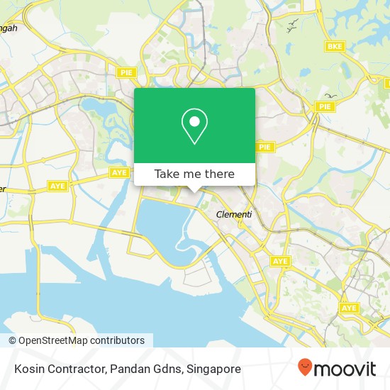 Kosin Contractor, Pandan Gdns map