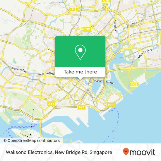 Waksono Electronics, New Bridge Rd map