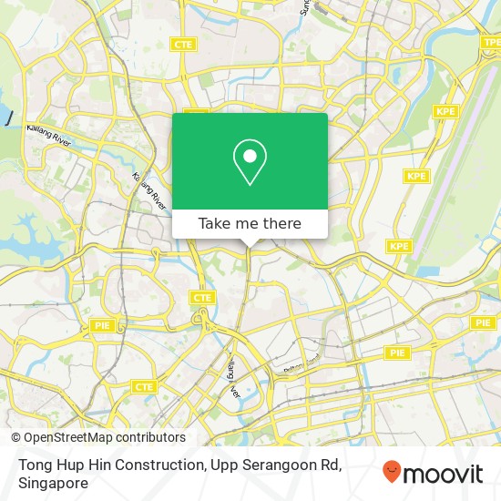 Tong Hup Hin Construction, Upp Serangoon Rd地图