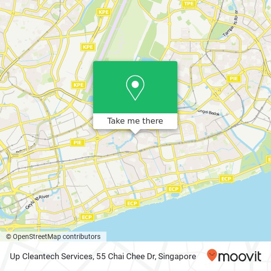 Up Cleantech Services, 55 Chai Chee Dr地图