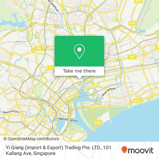 Yi Qiang (Import & Export) Trading Pte. LTD., 101 Kallang Ave map