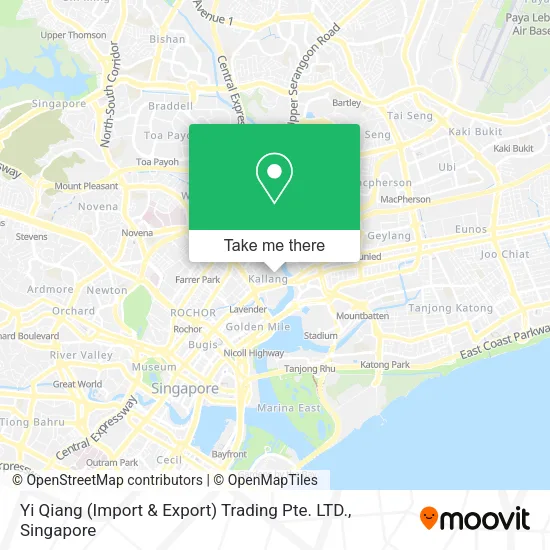 Yi Qiang (Import & Export) Trading Pte. LTD. map
