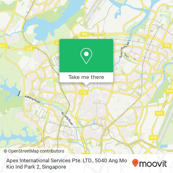 Apex International Services Pte. LTD., 5040 Ang Mo Kio Ind Park 2地图